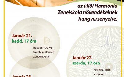 Diákkoncertek 2020 Januárban