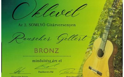 Újabb sikerek: gitár és hegedűversenyről hoztak rangos díjakat növendékeink